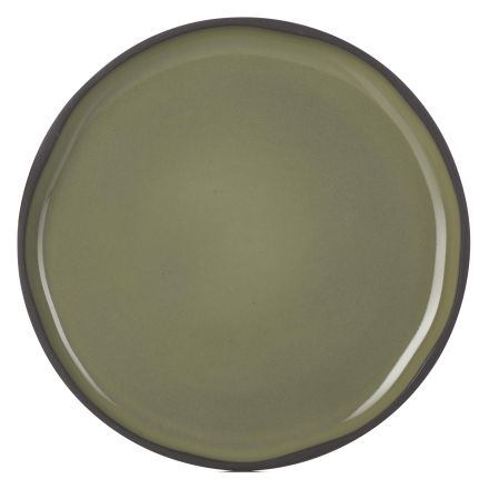 Dinner plate, dia. 15 cm, cardamom Caractere line REVOL
