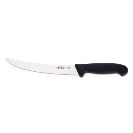 Nóż masarski 20 cm, czarny - TOM-GAST