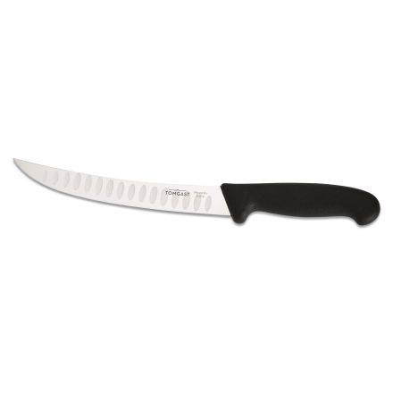 Nóż masarski 20 cm, czarny - TOM-GAST