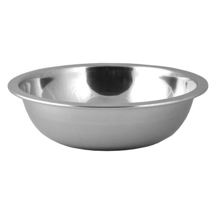 Mixing flat bowl with a bent edge , dia. 40 cm 