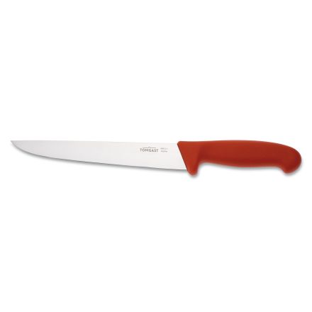 Nóż uniwersalny dł. 18 cm czerwony - TOMGAST