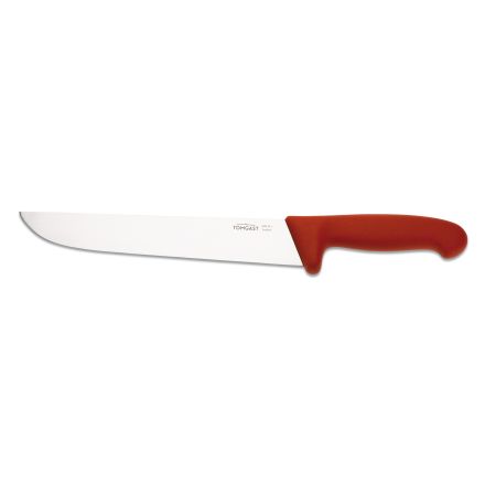 Nóż masarski dł. 24 cm czerwony - TOMGAST