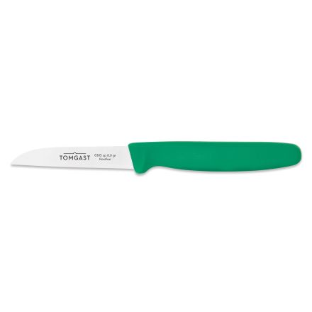 Knife for vegetables, 8 cm length, black TOM-GAST