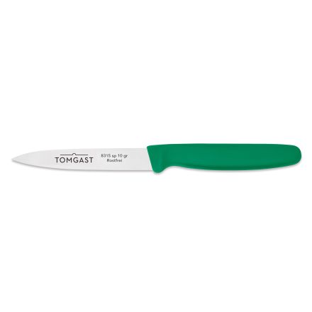 Nóż uniwersalny 10 cm, zielony - TOM-GAST