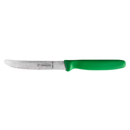All-purpose knife, 11 cm length, green TOM-GAST