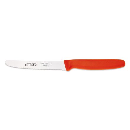 All-purpose knife, 11 cm length, red TOM-GAST