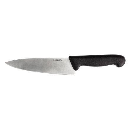 All-purpose knife, 20 cm length, black TOM-GAST