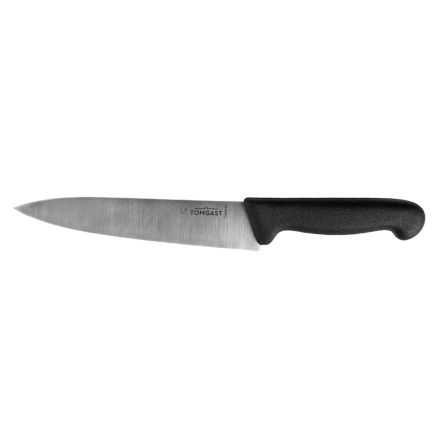 Nóż kuchenny, wąski dł. 20 cm czarny - TOMGAST