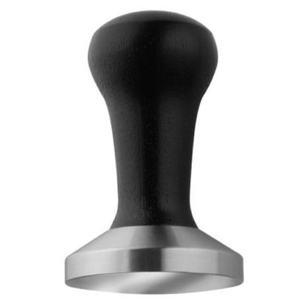 Tamper with wooden handle