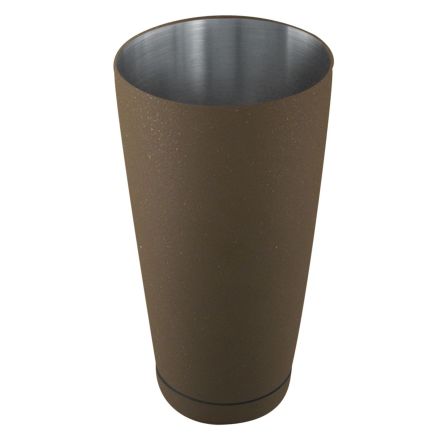 Boston shaker weighted 0,8 l, brown BAREQ