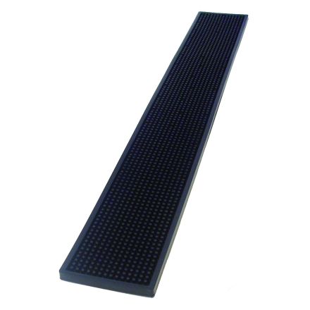 Bar mat, 70 x 10 cm, black BAREQ