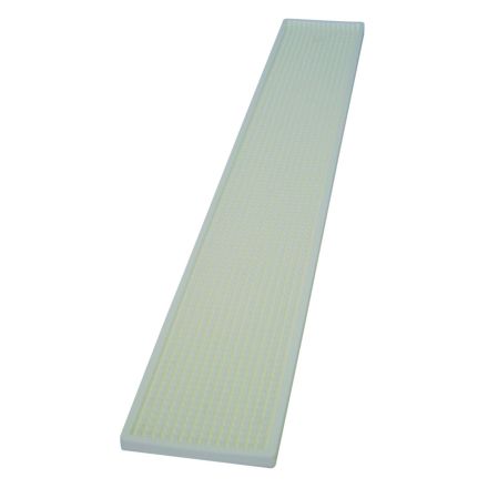 Bar mat, 70 x 10 cm, white BAREQ