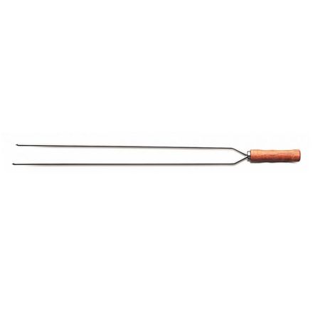Double meat needle with wooden handle, 65 cm length TRAMONTINA 