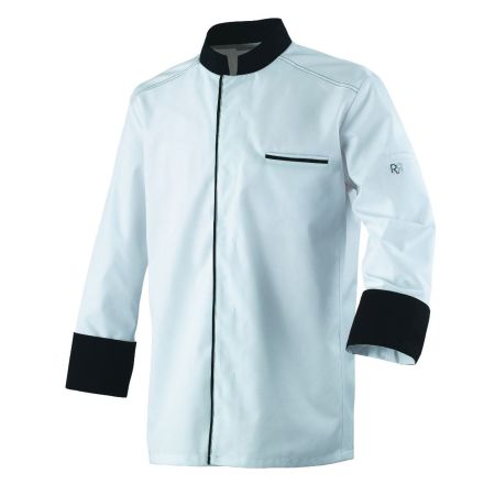 Chef's sweatshirt long sleeve white size L ABAX - ROBUR
