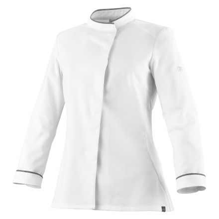 Chef's jacket long sleeve white size L CAVANE - ROBUR