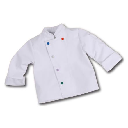 Bluza kucharska dziecięca biała  2 - 4 lat MELOE - ROBUR