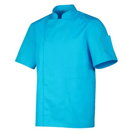 Turquoise jumper, short-sleeved L Nero line ROBUR 