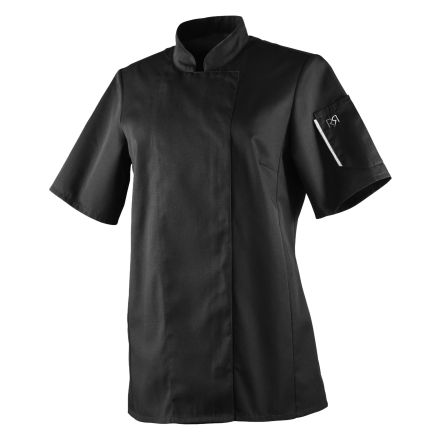 Unera, black jacket, short sleeves, size L - ROBUR