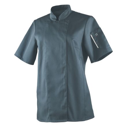 Bluza kucharska szara, krótki rękaw, rozm. XL UNERA - ROBUR