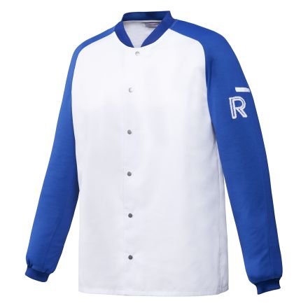White and blue jumper, long-sleeved XS Vintage line ROBUR 