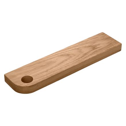 Oak board with a hole 40x10x2,5 cm SIMPLE  VERLO