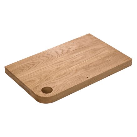 Oak board with a hole 38x23,5x2,5 cm SIMPLE  VERLO