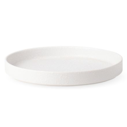 Talerz okrągły 22 cm biały CALCE - VERLO