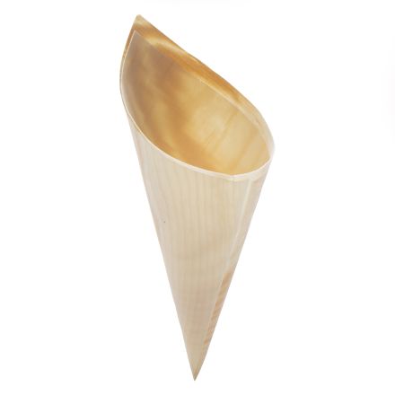 Wooden cone 6x8,5 cm pack (50 pcs) VERLO