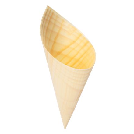 Wooden cone 12x17 cm pack (50 pcs) VERLO