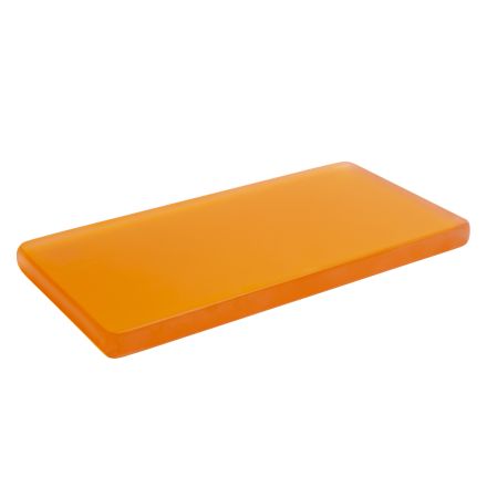 Presentation plate 30x15 cm orange VERLO