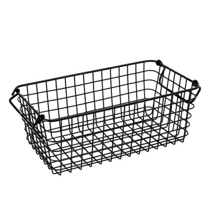 GN 1/3 basket, height 120 mm, black steel - VERLO