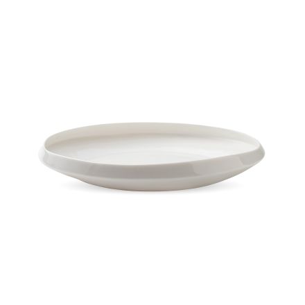 Talerz płaski gourmet 29 cm kość słoniowa ETER CLOUD - VERLO