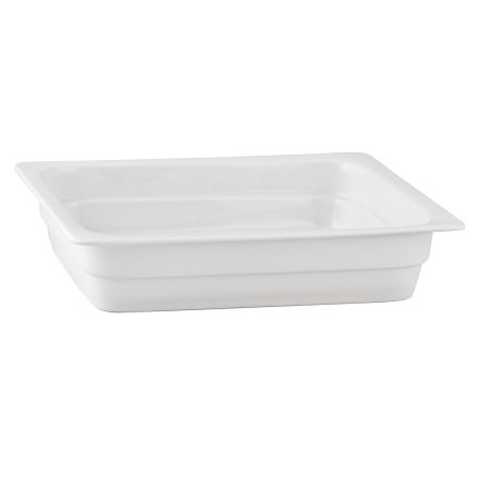 Container GN 1/2 h-6,5 cm porcelain white  VERLO (previous product code - R-BUGN-12065-2 )