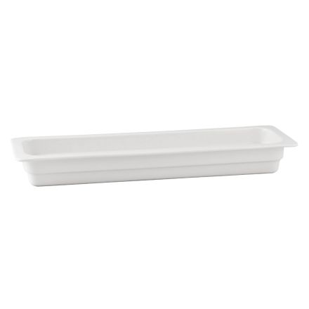 Container GN 2/4 h-2,2 cm white porcelain VERLO (for product - R-BUGN-24022-4)