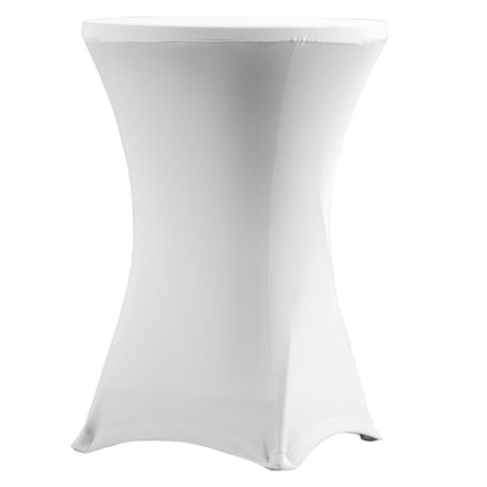 Stretch table cover, white VERLO