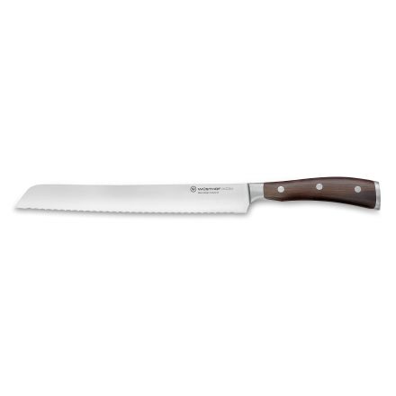 Bread knife, double serrated blade 23 cm IKON - WÜSTHOF