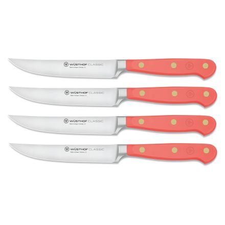 CLASSIC COLOUR Zestaw noży stekowych brzoskwiniowy / WÜSTHOF