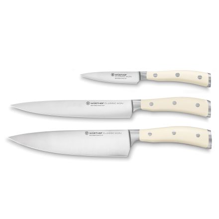 Set of 3 knives CLASSIC IKON CREME - WÜSTHOF