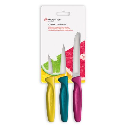 Display with a set of vegetable knives (12 pcs) CREATE COLLECTION - WÜSTHOF