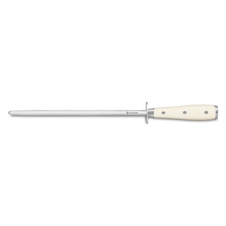 Knife sharpener steel 26-37,5 cm CLASSIC IKON CREME - WÜSTHOF