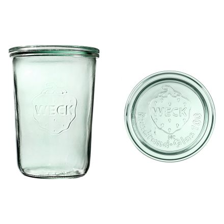 Jar MOLD 850 ml with lid - pack. 6 pcs - WECK