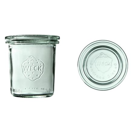 Jar MINI-STURZ 140 ml with lid - pack. 12 pcs - WECK