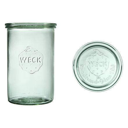 Jar STURZ 1050 ml with lid - pack. 6 pcs - WECK