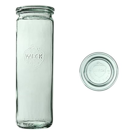 Jar ZYLINDER 600 ml with lid - pack. 6 pcs - WECK